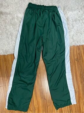 Easton Dark Green Athletic Shorts with White Logo Tag
